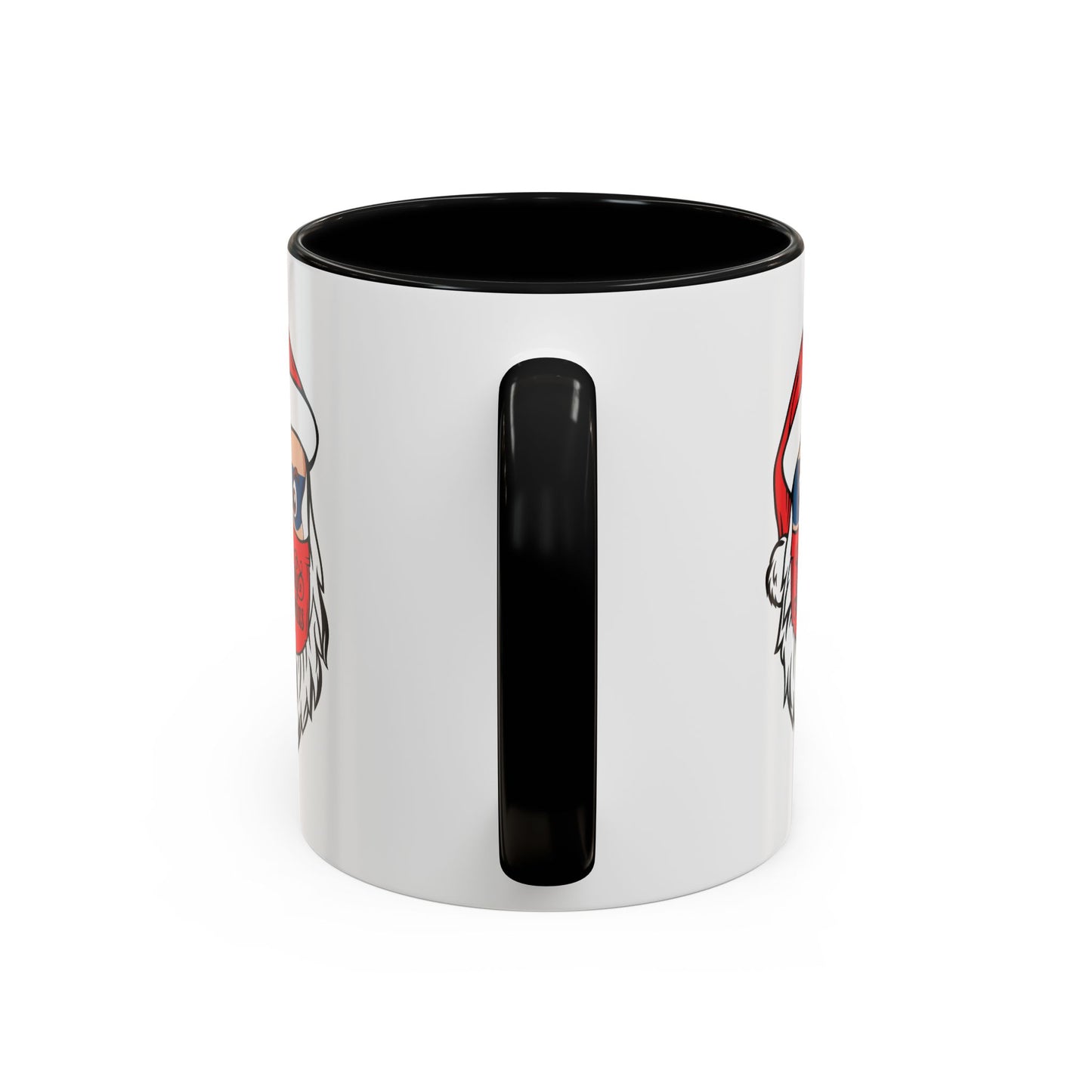 Accent Coffee Mug - Santa Super kiddo