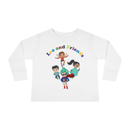 Toddler Long Sleeve Tee - Leo & Friends - [[{"value":"Wonderwear Kid"}]]