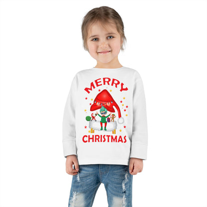 Toddler Long Sleeve Tee - Merry christmas - [[{"value":"Wonderwear Kid"}]]