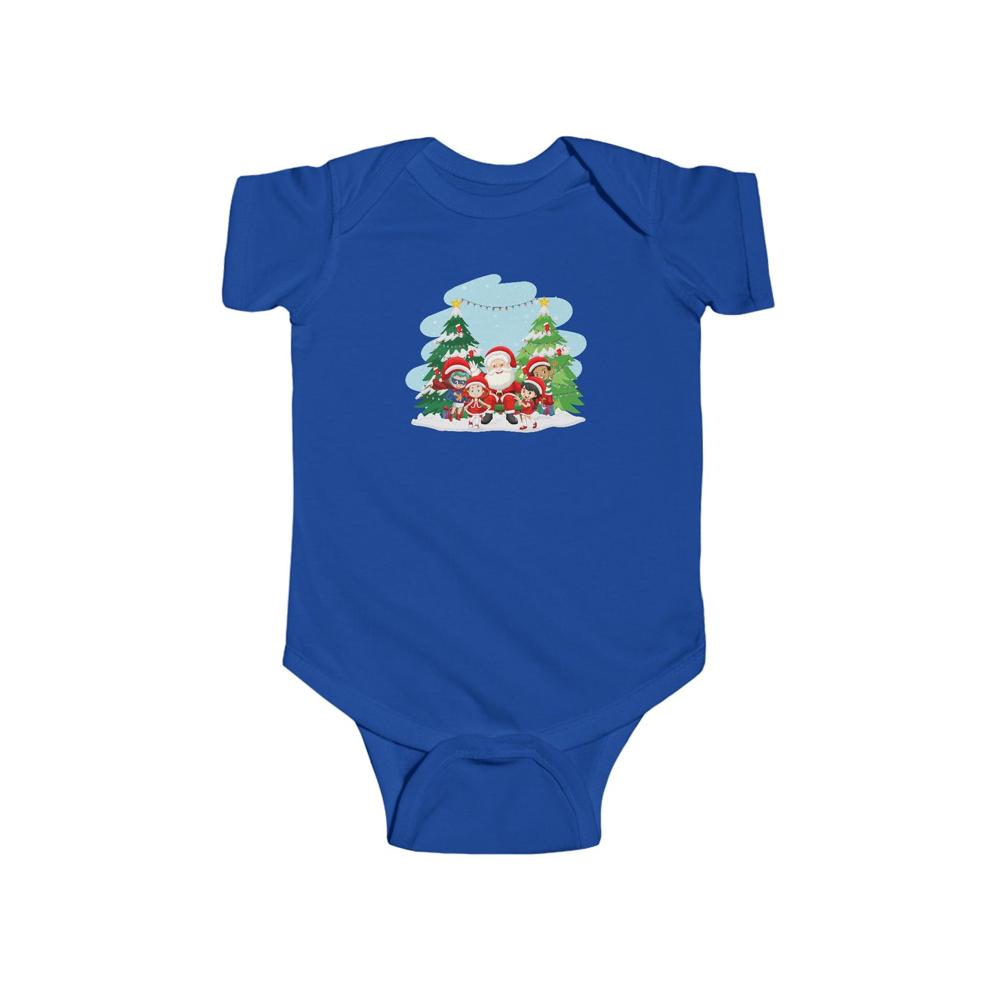 Infant Bodysuit - Super kiddo with santa claus - [[{"value":"Wonderwear Kid"}]]
