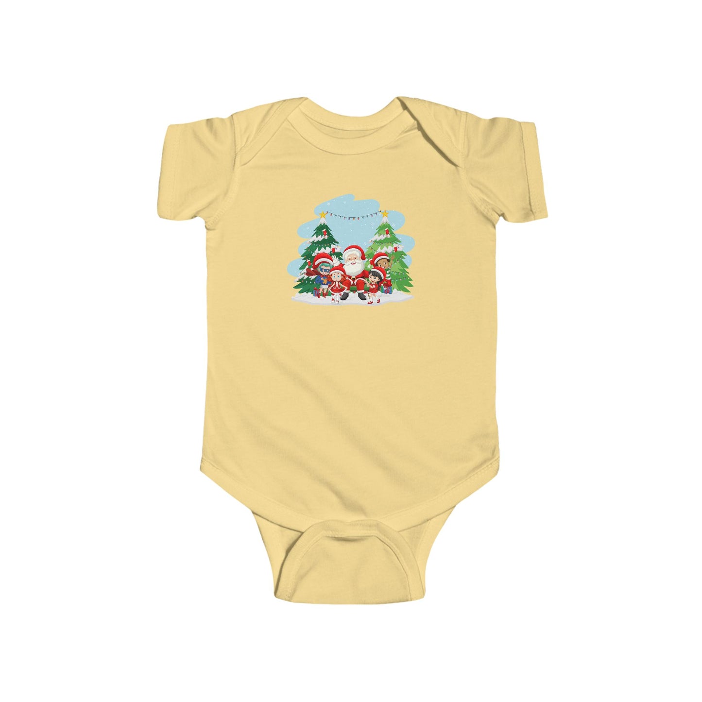 Infant Bodysuit - Super kiddo with santa claus - [[{"value":"Wonderwear Kid"}]]