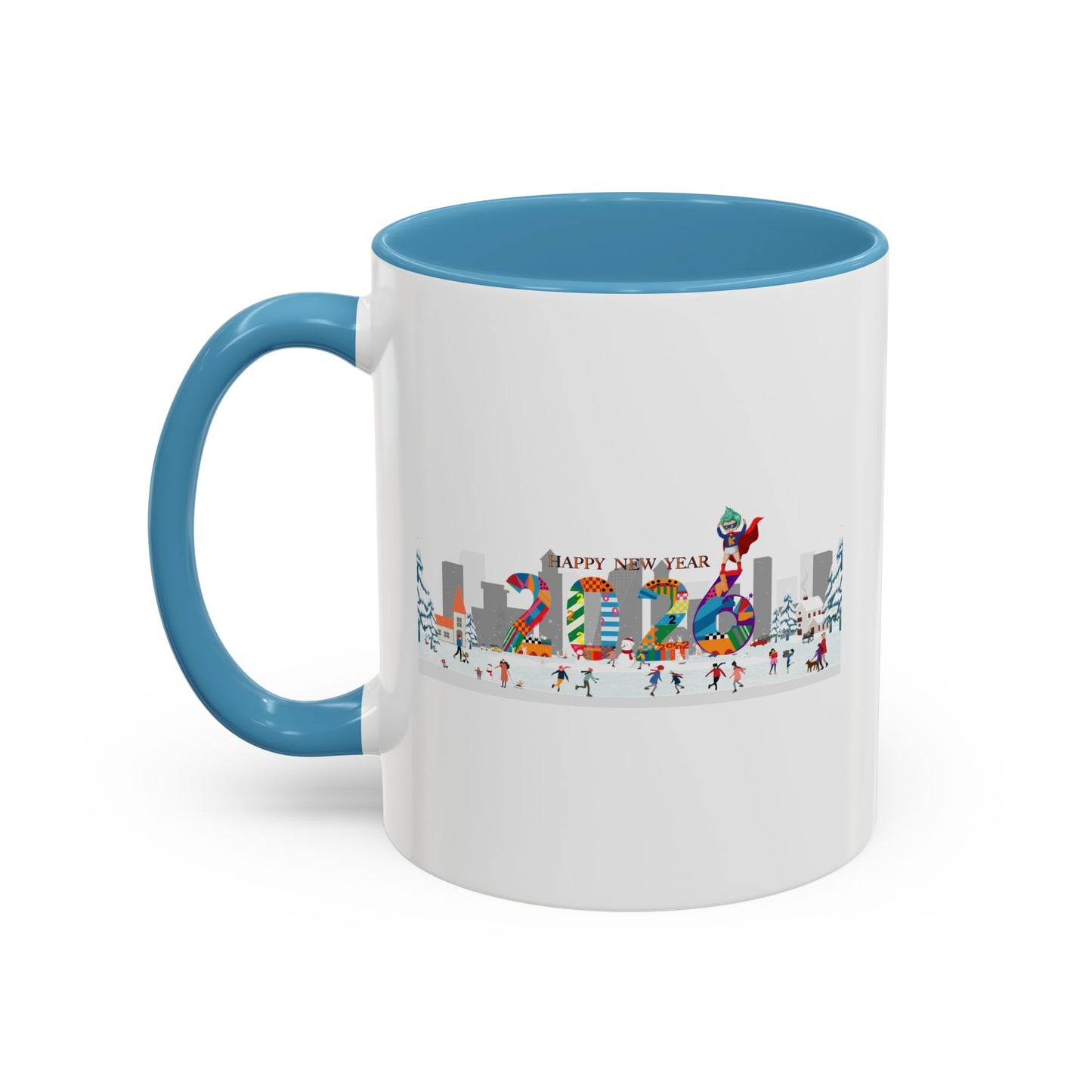 Accent Coffee Mug - Happy 2026