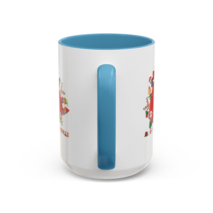 Accent Coffee Mug - Super kiddo and big christmas gift - [[{"value":"Wonderwear Kid"}]]