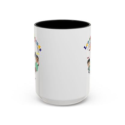 Accent Coffee Mug - Leo & Friends - Learning and growing - [[{"value":"Wonderwear Kid"}]]