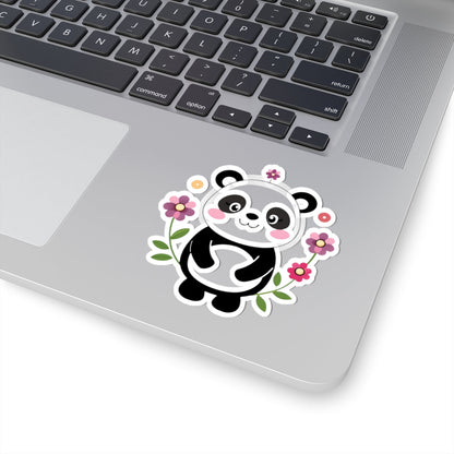 Kiss cut stickers - Charming Panda Printify