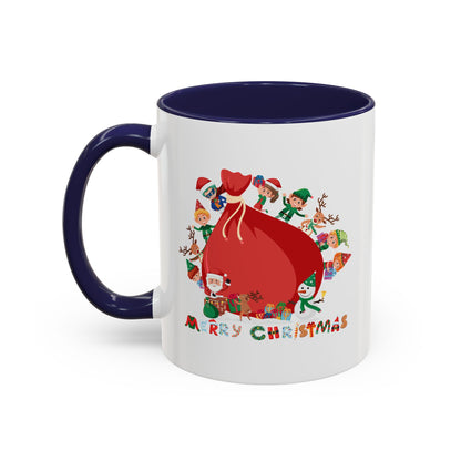 Accent Coffee Mug - Super kiddo and big christmas gift - [[{"value":"Wonderwear Kid"}]]