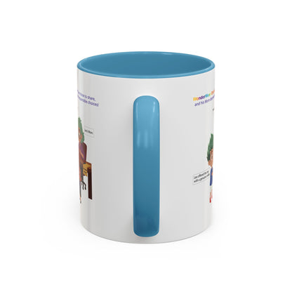 Accent Coffee Mug - WonderWear Origin - [[{"value":"Wonderwear Kid"}]]