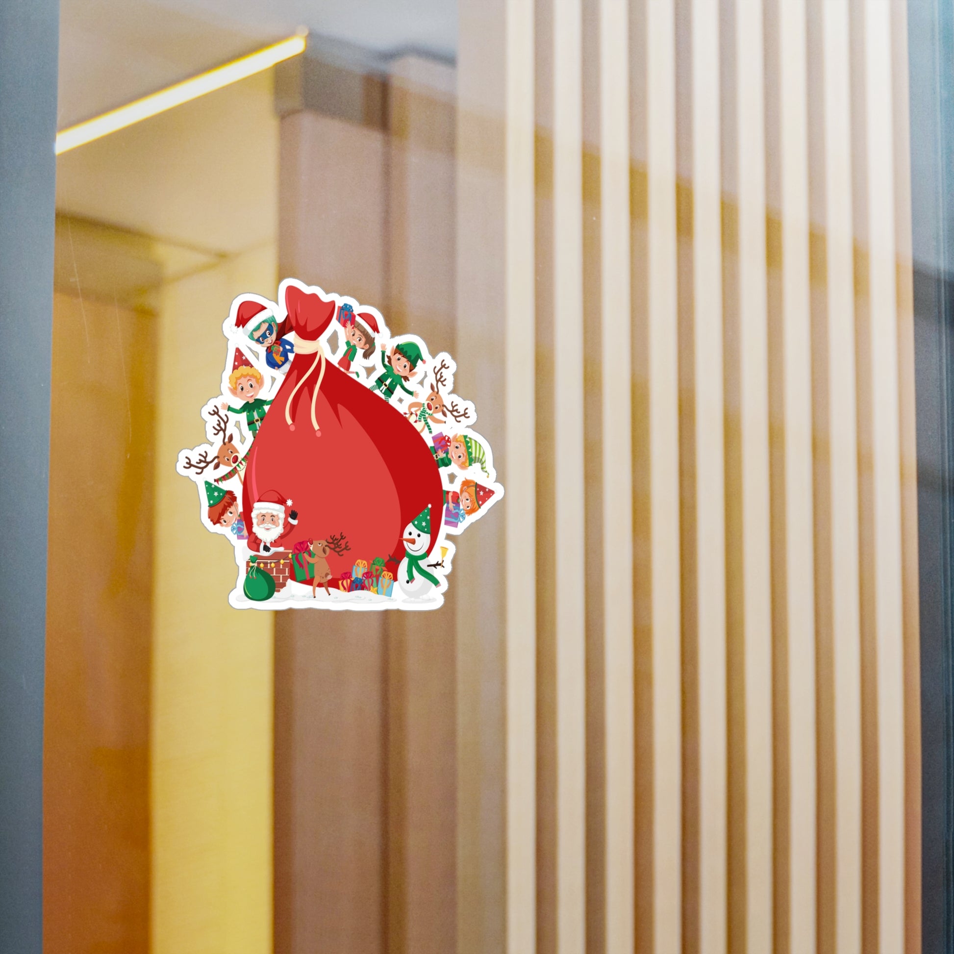Christmas Kiss-Cut Vinyl Decals – Super kiddo and big gift - [[{"value":"Wonderwear Kid"}]]