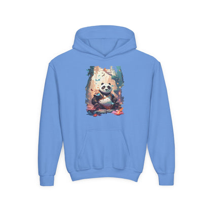 Youth Heavy Blend Hooded Sweatshirt - Kung fu Panda Printify