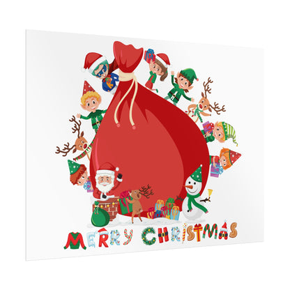 Rolled Posters - Super kiddo and big christmas gift - [[{"value":"Wonderwear Kid"}]]