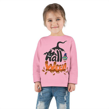 Toddler Long Sleeve Tee - Holloween Printify