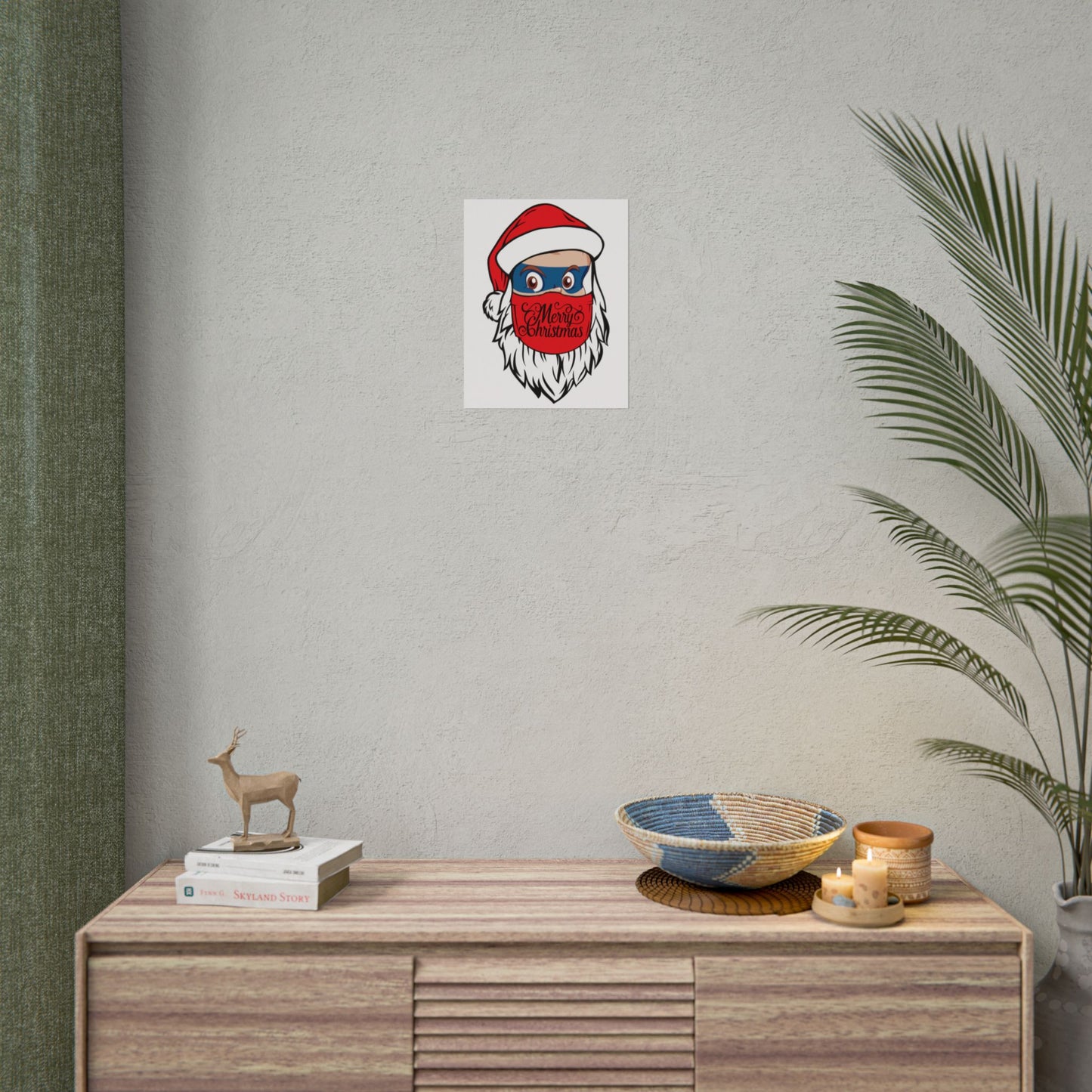 Rolled Posters - Santa Super kiddo - [[{"value":"Wonderwear Kid"}]]