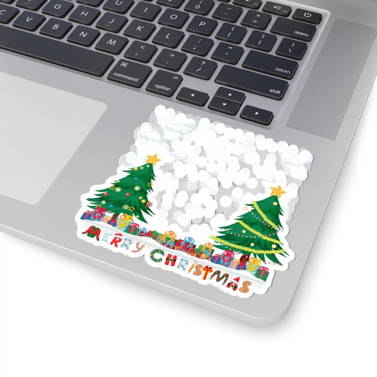 Kiss-Cut Stickers - Christmas and snowing - [[{"value":"Wonderwear Kid"}]]