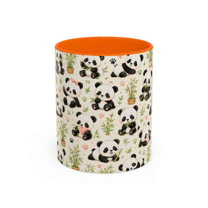 Accent Coffee Mug  (11/15 oz) - baby pandas