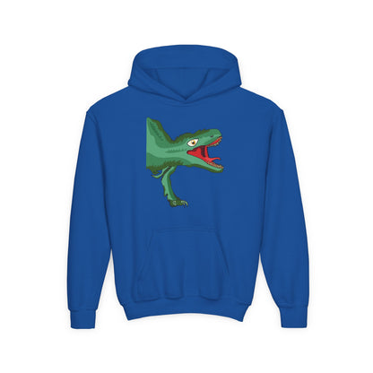 Kids Tyrannosaurus Hunting Hoodie Printify