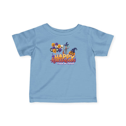 Infant Fine Jersey Tee - Happy halloween trick or treat - [[{"value":"Wonderwear Kid"}]]