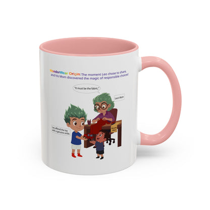 Accent Coffee Mug - WonderWear Origin - [[{"value":"Wonderwear Kid"}]]