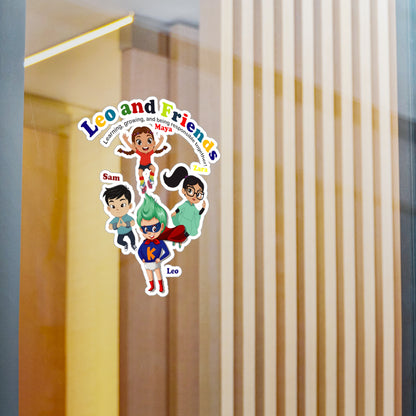 Halloween Kiss-Cut Vinyl Decals – Leo & Friends - Learning and growing - [[{"value":"Wonderwear Kid"}]]