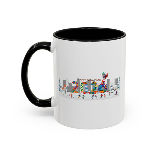Accent Coffee Mug - Happy 2026