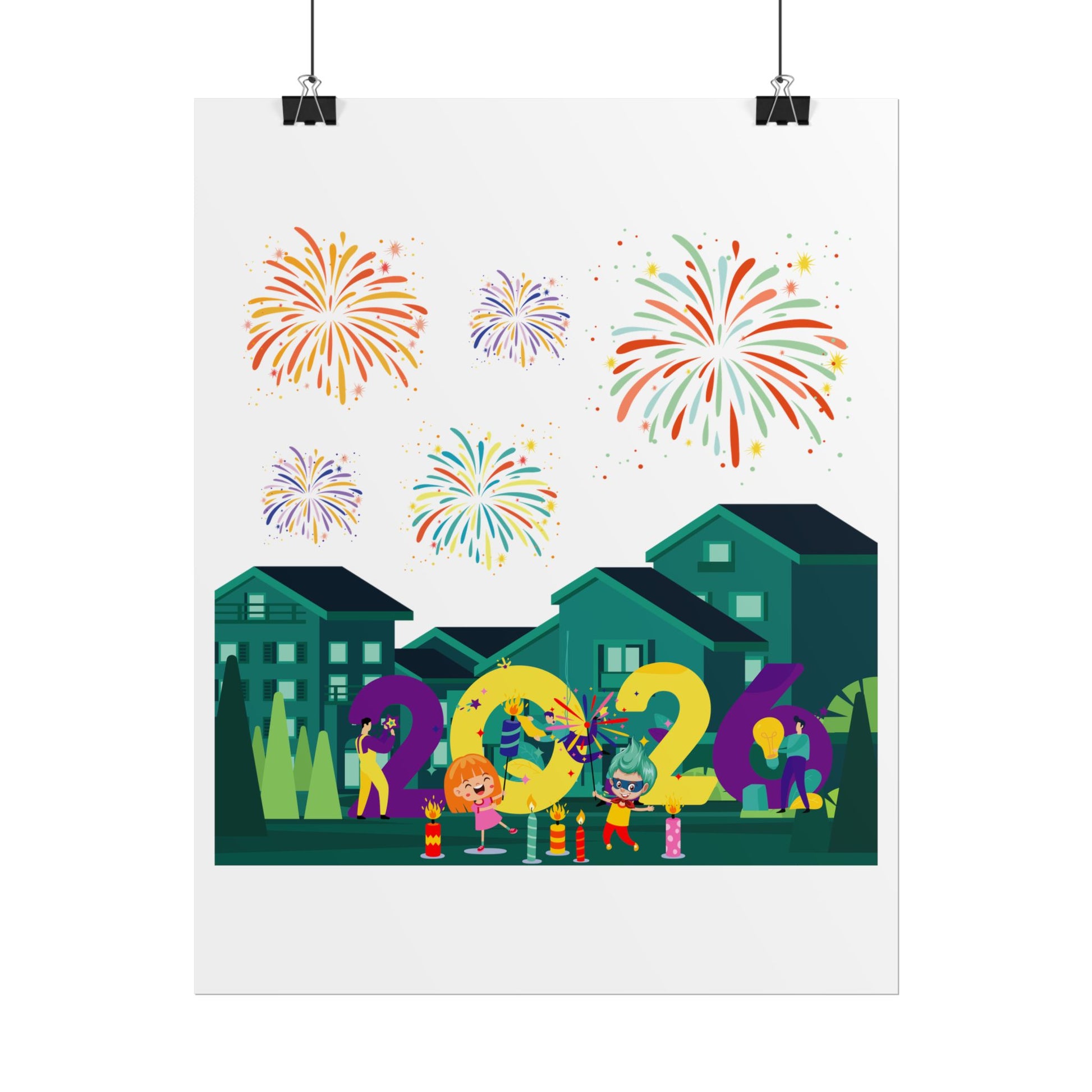 Rolled Posters - Super kiddo on house - [[{"value":"Wonderwear Kid"}]]