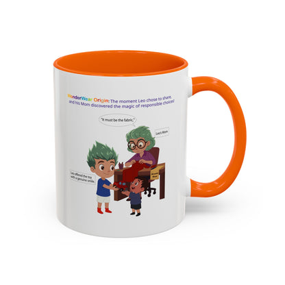 Accent Coffee Mug - WonderWear Origin - [[{"value":"Wonderwear Kid"}]]