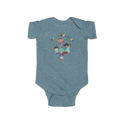 Infant Bodysuit - Leo & Friends - [[{"value":"Wonderwear Kid"}]]