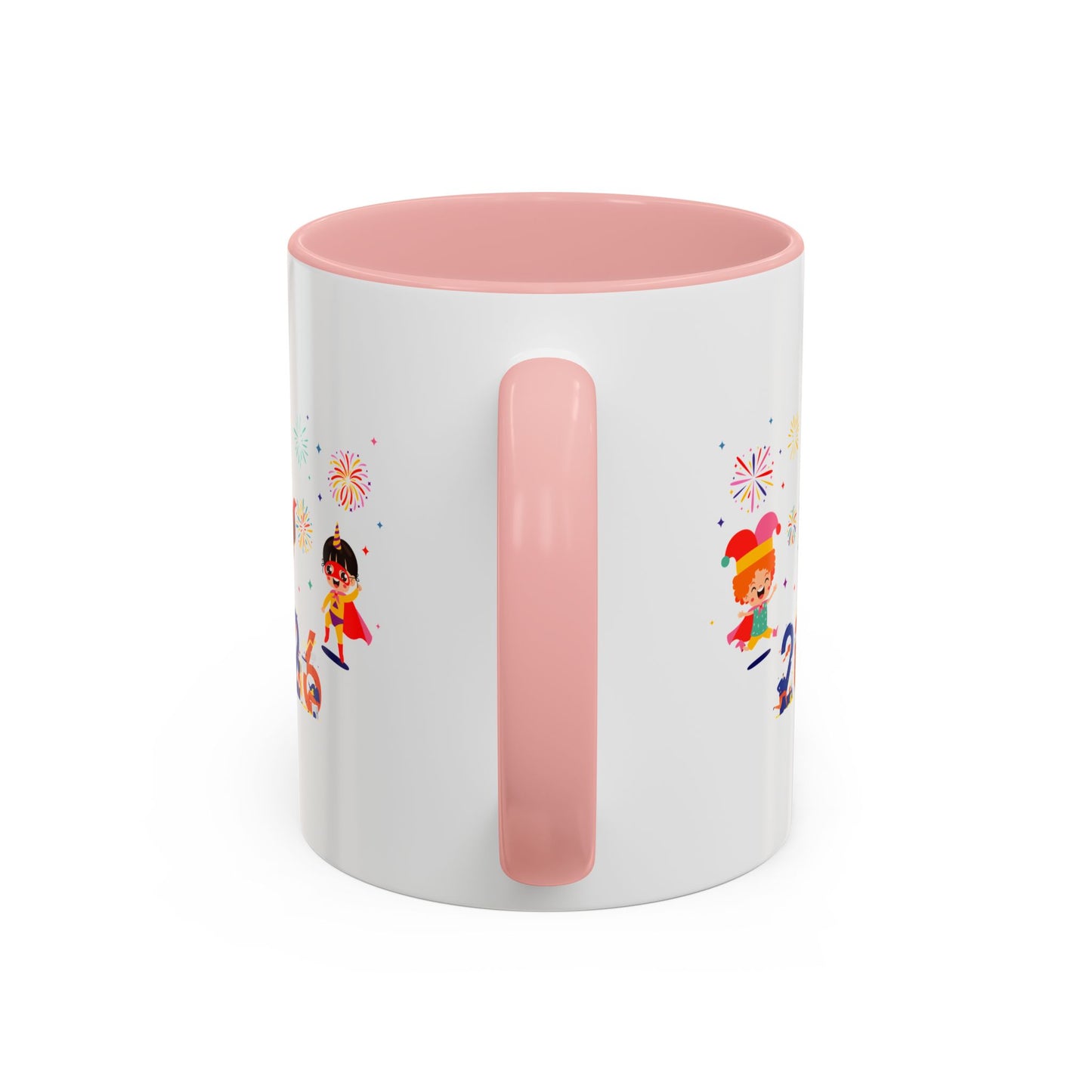 Accent Coffee Mug - Super kiddo and other hero