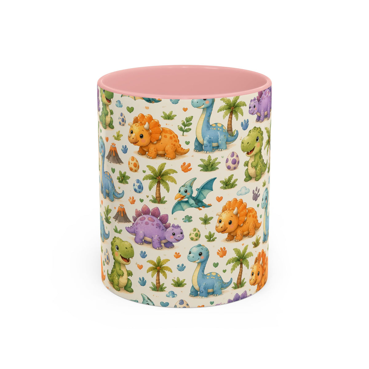 Accent Coffee Mug  (11/15 oz) - Baby Dinosaurs Nursery