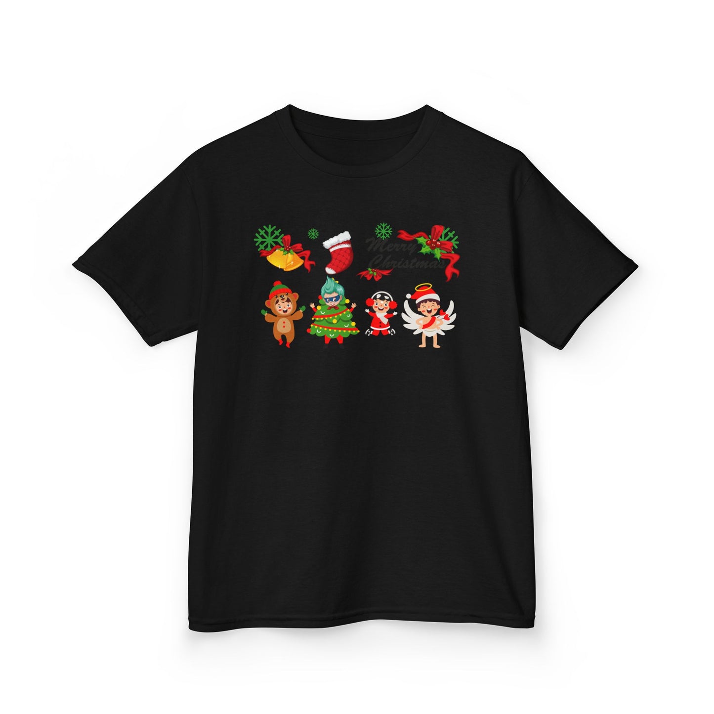 Kids Heavy Cotton™ Tee - Merry christmas from super kid - [[{"value":"Wonderwear Kid"}]]