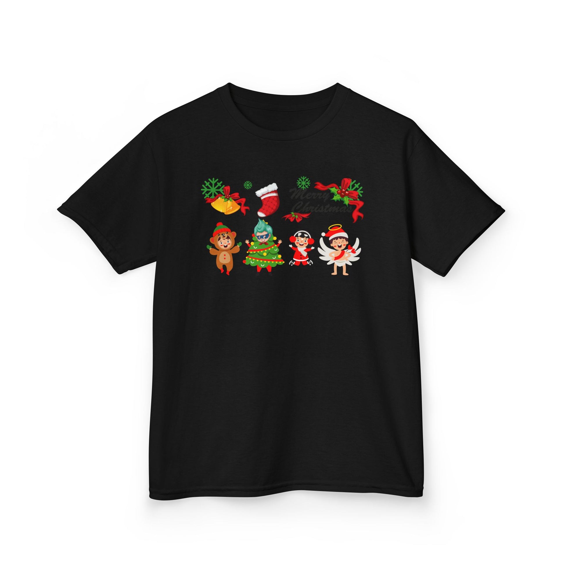 Kids Heavy Cotton™ Tee - Merry christmas from super kid - [[{"value":"Wonderwear Kid"}]]