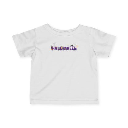 Infant Fine Jersey Tee - Holloween word Printify