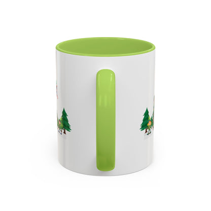 Accent Coffee Mug - Super kiddo putting the stars - [[{"value":"Wonderwear Kid"}]]