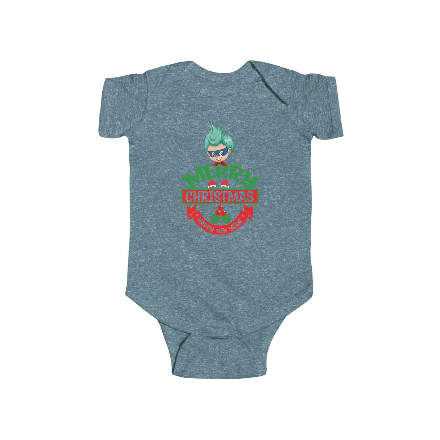 Infant Bodysuit - Merry chridtmas from super kiddo - [[{"value":"Wonderwear Kid"}]]