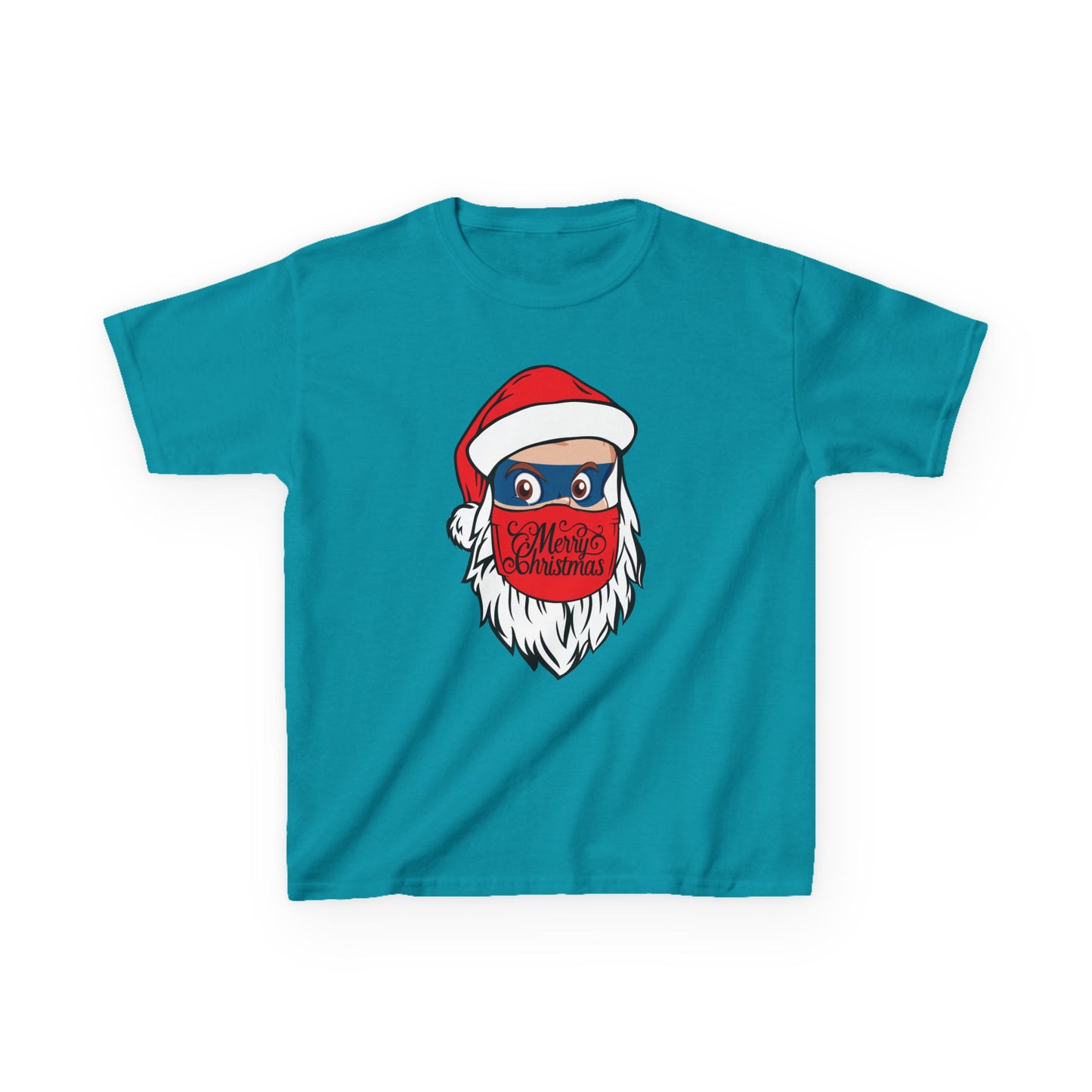 Kids Heavy Cotton™ Tee - Santa Super kiddo - [[{"value":"Wonderwear Kid"}]]