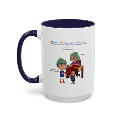 Accent Coffee Mug - WonderWear Origin - [[{"value":"Wonderwear Kid"}]]