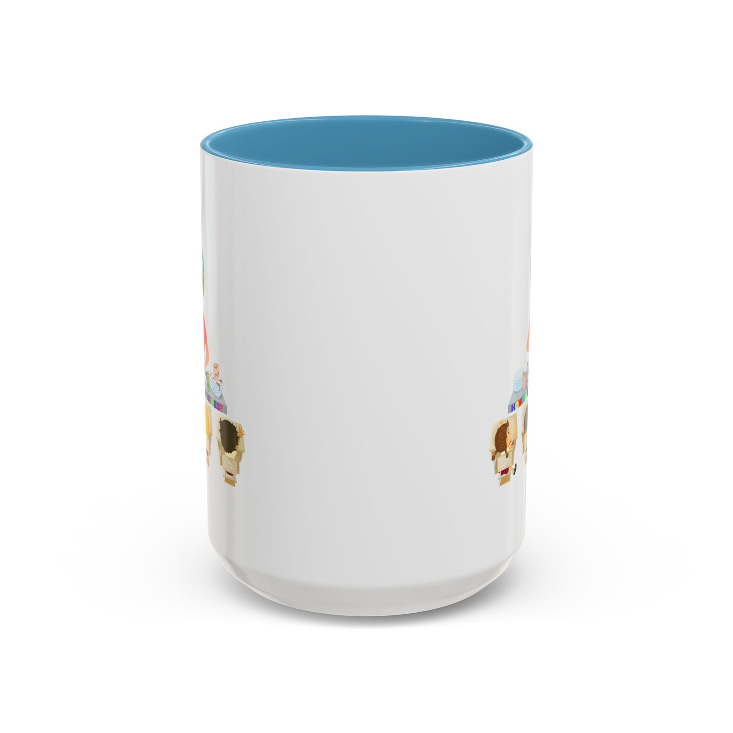 Accent Coffee Mug - Little kiddo teaching to wash dishes