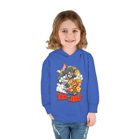 Toddler Hoodie — Tom and Jerry Cheese Chase