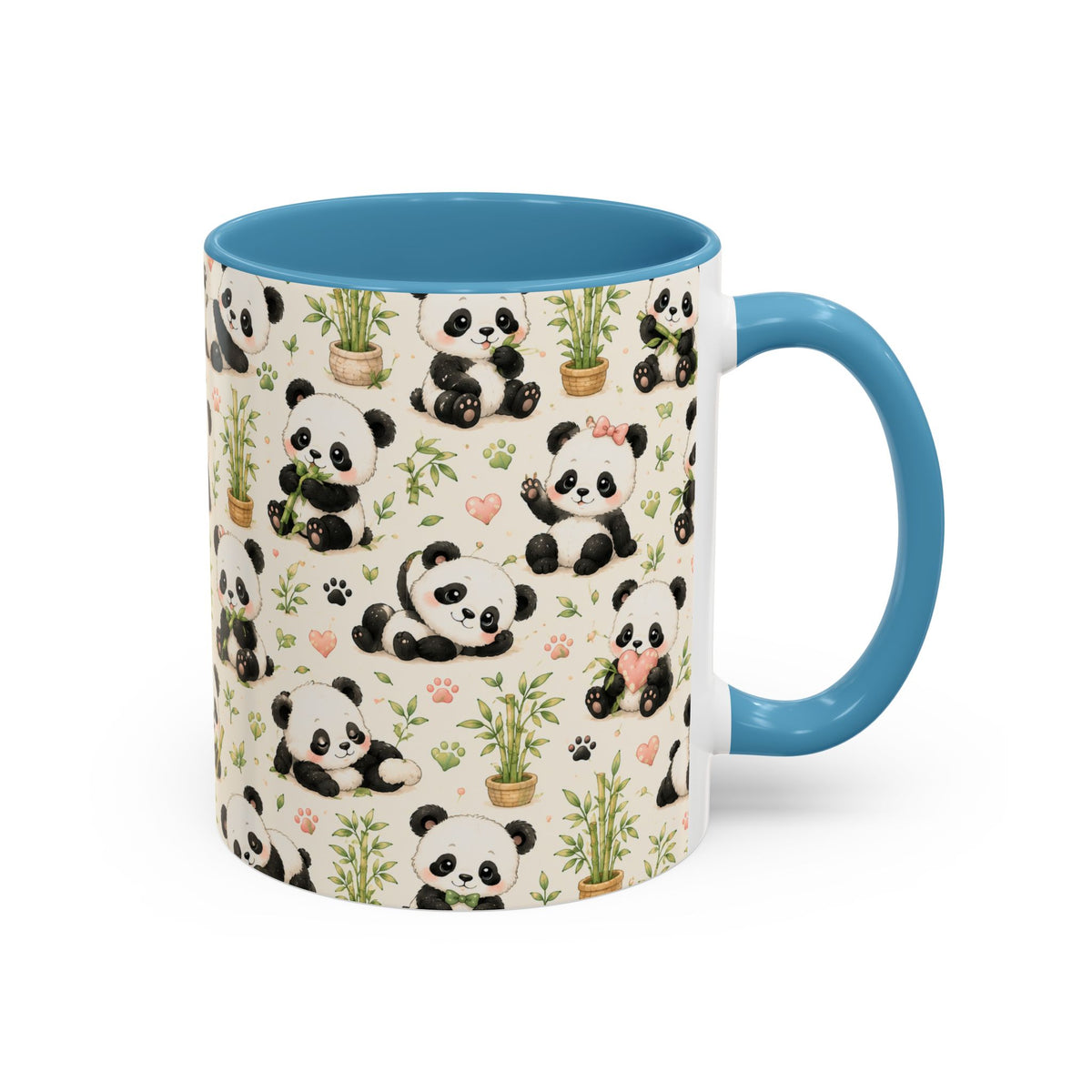 Accent Coffee Mug  (11/15 oz) - baby pandas