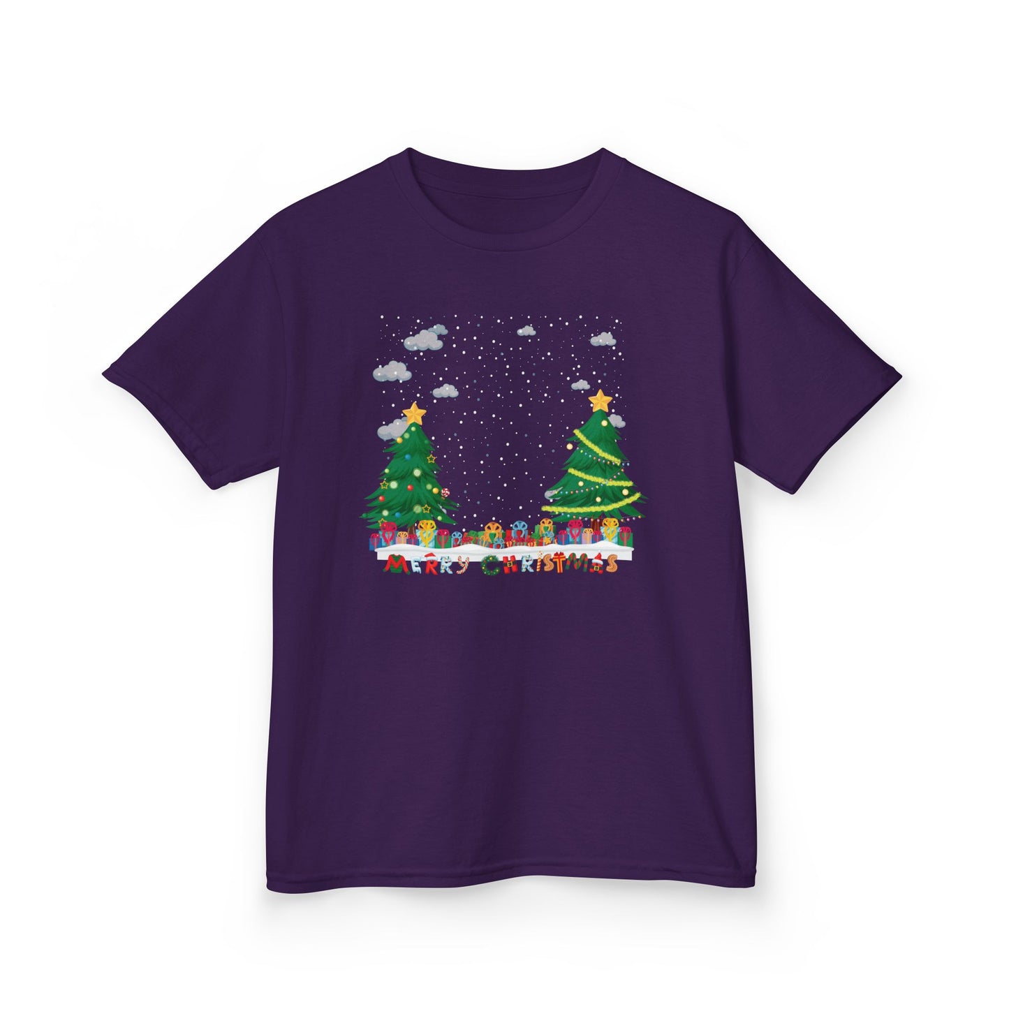 Kids Heavy Cotton™ Tee - Christmas and snowing - [[{"value":"Wonderwear Kid"}]]