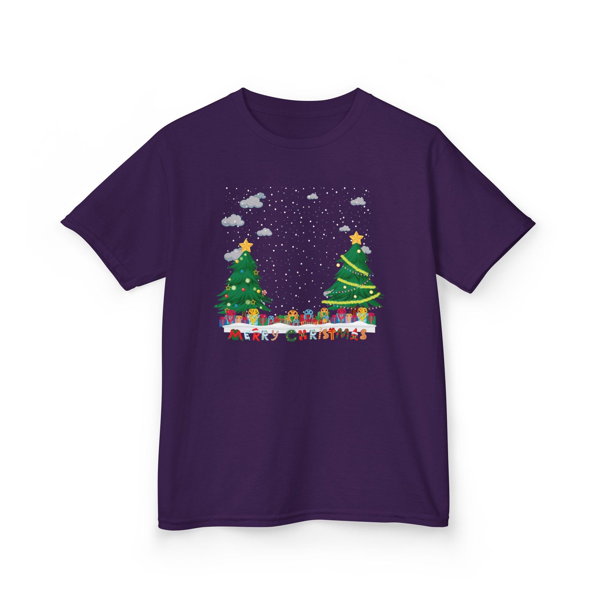 Kids Heavy Cotton™ Tee - Christmas and snowing - [[{"value":"Wonderwear Kid"}]]