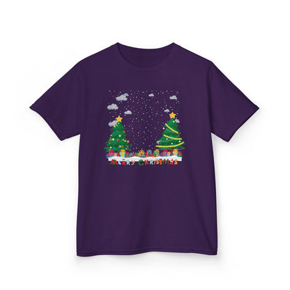 Kids Heavy Cotton™ Tee - Christmas and snowing - [[{"value":"Wonderwear Kid"}]]