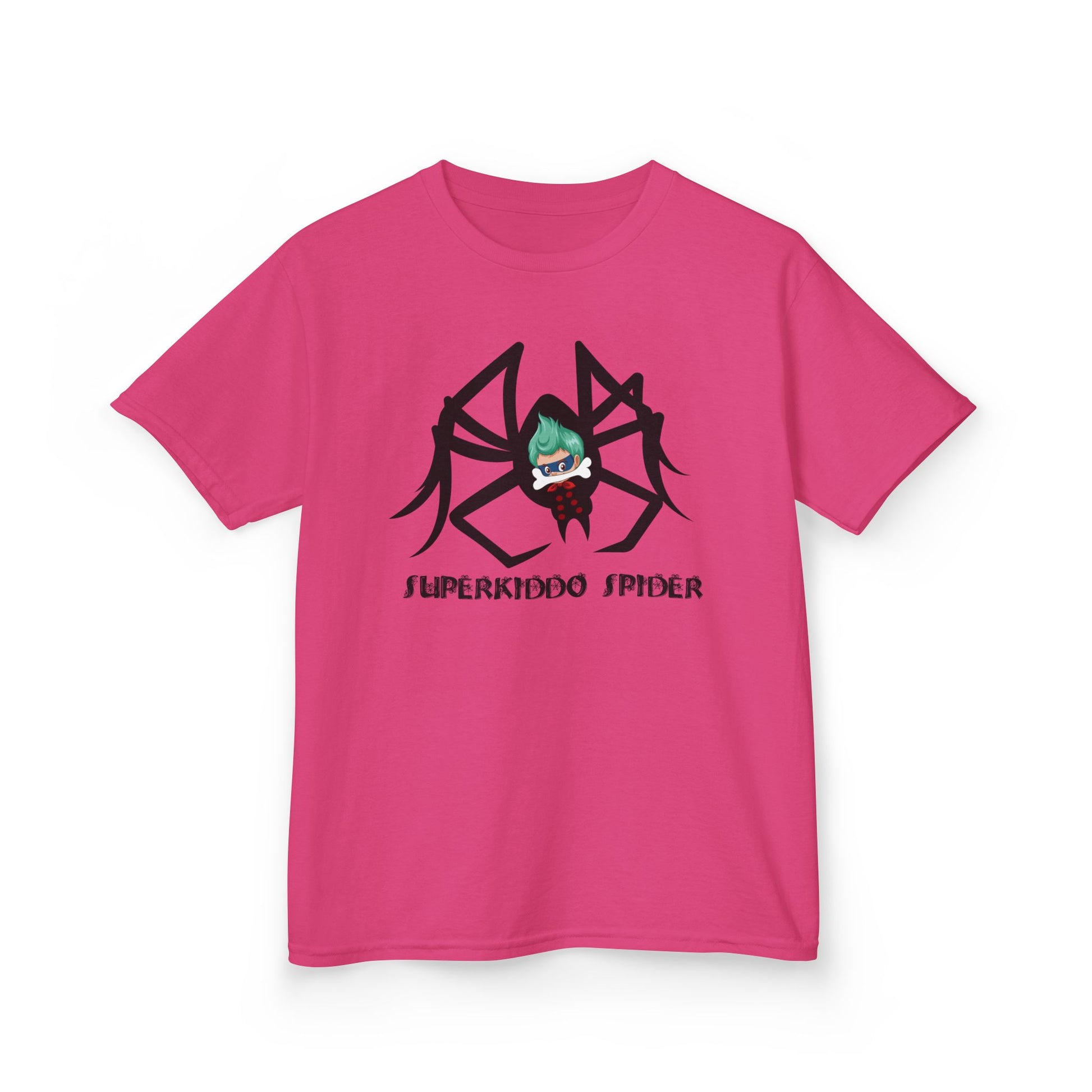 Kids Heavy Cotton™ Tee - Spider kiddo Printify