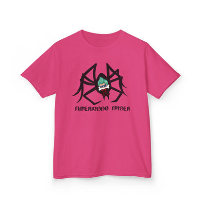 Kids Heavy Cotton™ Tee - Spider kiddo Printify