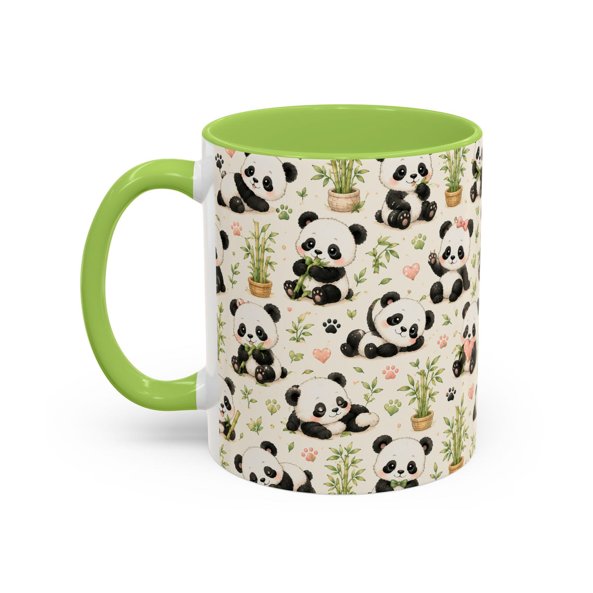 Accent Coffee Mug  (11/15 oz) - baby pandas