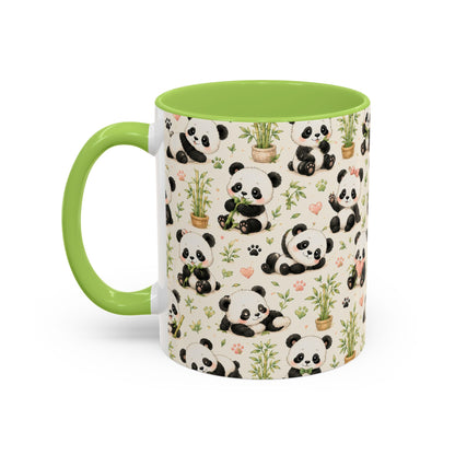 Accent Coffee Mug  (11/15 oz) - baby pandas