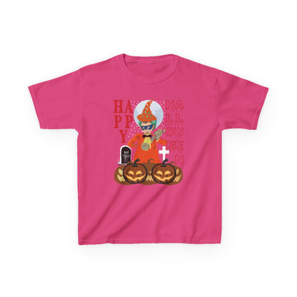 Kids Heavy Cotton™ Tee - Holloween design by super kiddo Printify