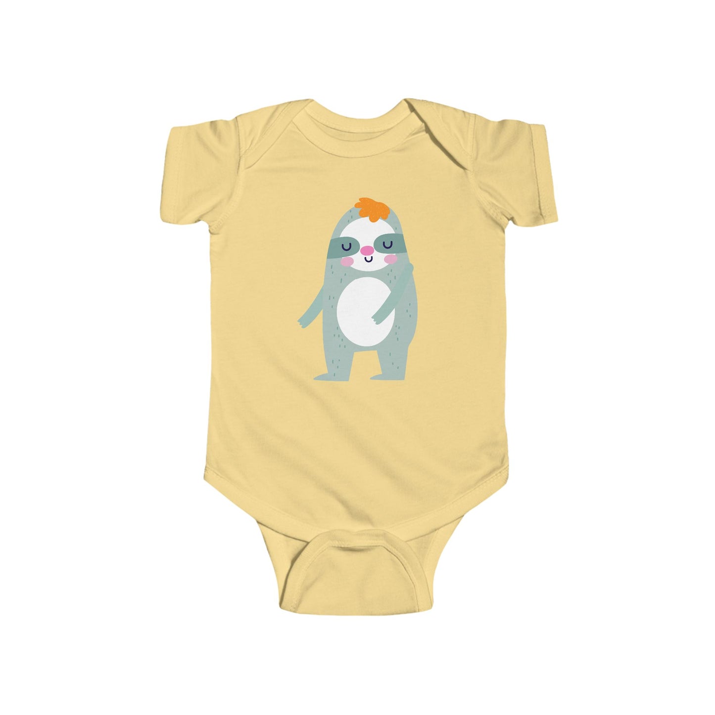 Infant Fine Jersey Bodysuit - Sleeping koala
