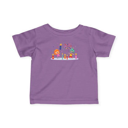 Infant Fine Jersey Tee - Super kiddo lighting fireworks - [[{"value":"Wonderwear Kid"}]]