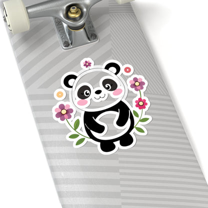 Kiss cut stickers - Charming Panda Printify
