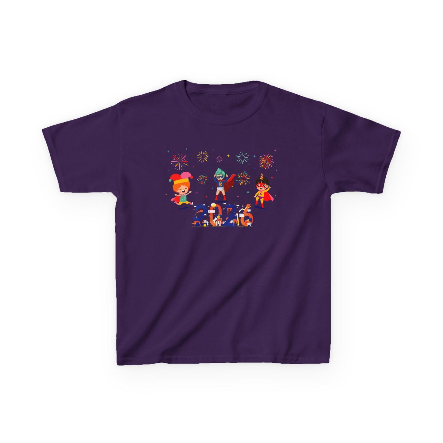 Kids Heavy Cotton™ Tee - Super kiddo and other hero - [[{"value":"Wonderwear Kid"}]]